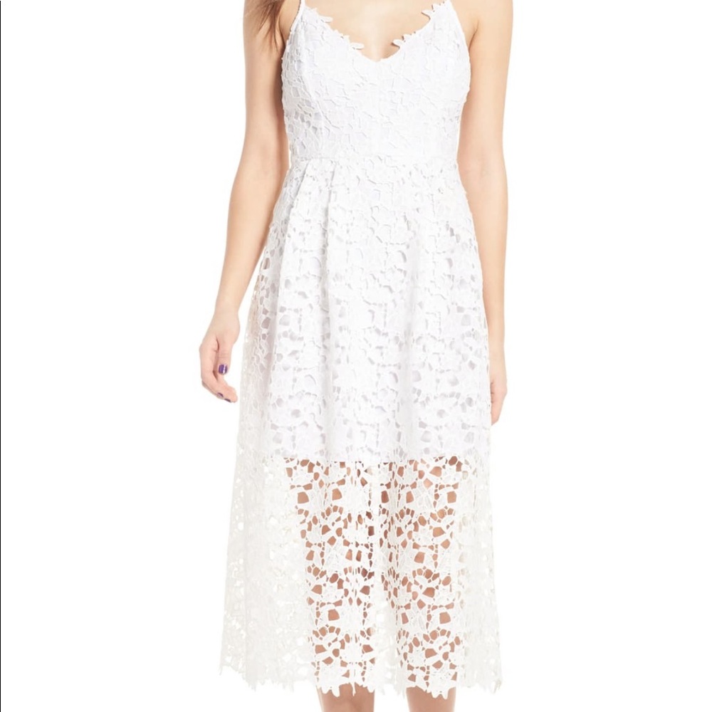 White dress from Nordstrom